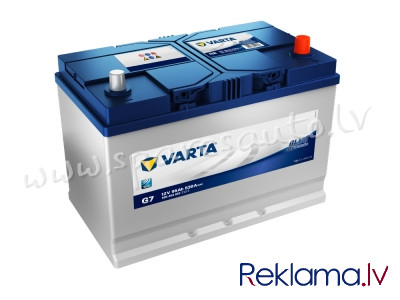 7-595404 - Akumulators VARTA BLUE DYNAMIC G7 12V 95Ah 830A (EN) 306x173x225 0/1 - Akumulators - UNSO Рига - изображение 1