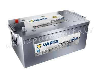 7-710901120 - Kravas a/m akumulators VARTA PROMOTIVE AGM A1 12V 210Ah(c20) 1200A(EN) 518x276x242mm 3 Rīga