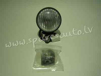 9901299E - fog lamp, H3 12/24V, white/ black, ring 84x90mm - Miglas Lukturis - UNSORTED UNIVERSĀLIE  Рига