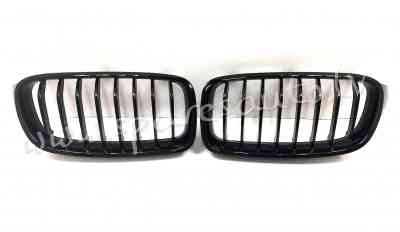 A0884 - BMW 3 F30/31/34/35 2012.01- grille gloss black (set2pcs)SPORT tuning - Jauns Produkts - UNSO Рига