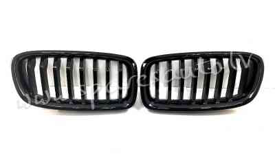 A0885 - BMW 3 F30/31/35 2012.01- grille gloss black (set2pcs)M-paket tuning - Jauns Produkts - UNSOR Rīga