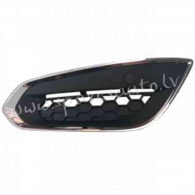A11456 - Volvo S60 2010-2013 bumper grille open with hole for parktronics and chrome edging Left - J Рига