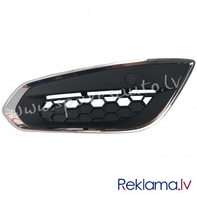 A11456 - Volvo S60 2010-2013 bumper grille open with hole for parktronics and chrome edging Left - J Рига - изображение 1