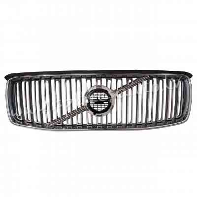 A12138 - Volvo XC90 2015- grille with chrome, hole for camera, silver - Jauns Produkts - UNSORTED CA Рига
