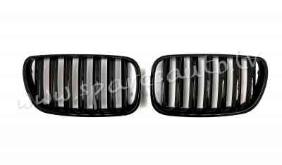 A2751 - BMW X3 E83 2006.03-2010.11 grille gloss black (set2pcs) tuning - Jauns Produkts - UNSORTED C Рига