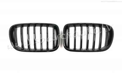 A4358 - BMW X3 F25 2010.11-2014.03 grille gloss black (set2pcs) tuning - Jauns Produkts - UNSORTED C Рига
