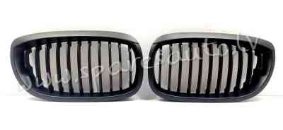 A9361 - BMW 3 E46 2001.10- grille matte black 2d COUPE/Cabrio(set2pcs) tuning - Jauns Produkts - UNS Рига