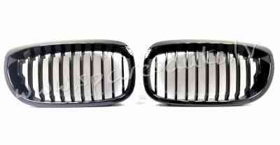 A9367 - BMW 3 E46 2003-2006 grille gloss black 2d COUPE/Cabrio (set2pcs) tuning - Jauns Produkts - U Rīga