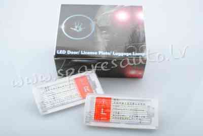 CLP006 - LED license plate light LD-E46-2D(46) LED type and amount: 18PCS 3528SMD Designed for: Car  Рига