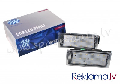 CLP043 - LED license plate light LP-RN06 12xSMD2835 - NO E-MARK - Numura Apgaismojums Led - UNSORTED Рига - изображение 1