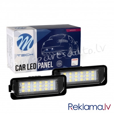 CLP103 - LED license plate light VW GOLF6 18SMD - Numura Apgaismojums Led - UNSORTED LICENSE PLATE L Рига - изображение 1