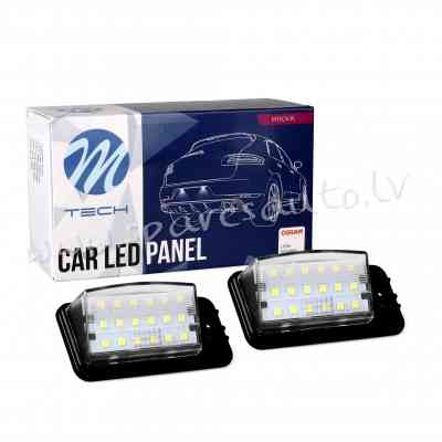 CLP108 - LED license plate light Nissan Murano 18SMD - Numura Apgaismojums Led - UNSORTED LICENSE PL Рига