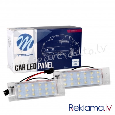 CLP129 - LED license plate light Alfa-Romeo 147 18SMD - Numura Apgaismojums Led - UNSORTED LICENSE P Рига - изображение 1