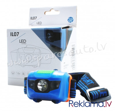 IL07 - Headlamp IL07 M-Tech 3xAAA - Lukturis - UNSORTED INSPECTION LAMPS Рига - изображение 1