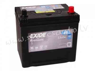 K-EA654 - Akumulators EXIDE Premium 12 V 65Ah (c20) 580 A(EN) 230x172x220 0/1 - Akumulators - UNSORT Рига