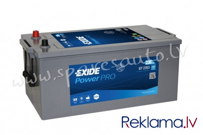 K-EF2353 - Kravas a/m akumulators EXIDE Power PRO 235Ah 1300A(EN) 518	x279x	240mm, 	3/	1 - Akumulato Rīga - foto 1