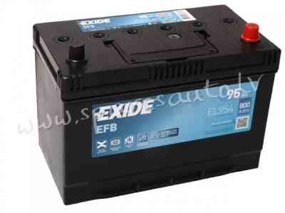 K-EL954 - Akumulators EXIDE EFB EL954 12V 95Ah 800A( EN) 306x 173x 222 0/1 - Akumulators - UNSORTED  Рига