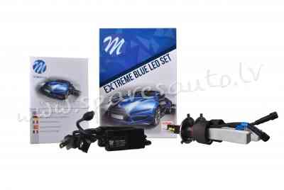 LSOXB4 - LED SET M-TECH Extreme Blue H4 - Spuldzite Led - UNSORTED LED SET Рига