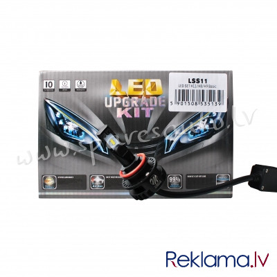 LSS11 - LED SET H8/H9/H11 Basic - Spuldzite Led - UNSORTED LED SET Рига - изображение 1