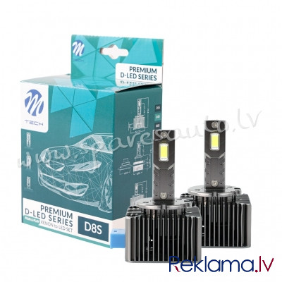 LZXD8S - D8S LED - PlugPlay - 2pcs/set - Spuldzite Led - UNSORTED LED SET Рига - изображение 1