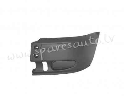 PFD04168PL - 'OEM: 4068127' (00-05), without hole for foglamps, non-ready for painting, grey L - Buf Рига