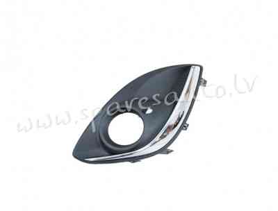 POP99026CAL - 'OEM: 1400873' with hole for foglamp, with chrome L - Reste Bamperā - OPEL CORSA  D (2 Rīga