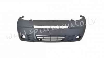 PRN041207BA - 'OEM: 8200394563' (08 -), with hole for foglamp, Black - Priekšējais Bampers - RENAULT Рига