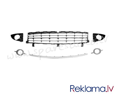 PRN07039MA - 'OEM: 7701477302' (06-09), 6 parts, set, silver stripes - Reste Bamperā - RENAULT SCENI Рига - изображение 1