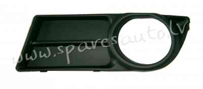 PTY99041CAL - 'OEM: 521280F020' (- 07), with hole for foglamp, Black L - Reste Bamperā - TOYOTA CORO Rīga