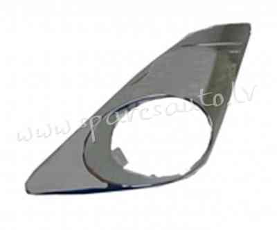 PTY99487CAL - 'OEM: 52128-06310' HYBRID, XLE, with hole for foglamp, chrome L - Reste Bamperā - TOYO Rīga