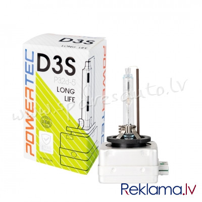 PTZLLD3S - D3S Powertec Long Life D3S 01C - Ksenona Spuldzite - UNSORTED XENON BULBS Рига - изображение 1