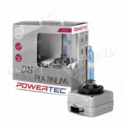 PTZPTD1S-DUO - D1S Powertec Platinum +130% D1S DUO 2pc - Ksenona Spuldzite - UNSORTED XENON BULBS Rīga