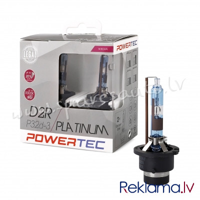 PTZPTD2R-DUO - D2R Powertec Platinum +130% D2R DUO 2pc - Ksenona Spuldzite - UNSORTED XENON BULBS Rīga - foto 1