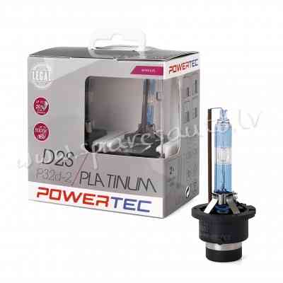 PTZPTD2S-DUO - D2S Powertec Platinum +130% D2S DUO 2pc - Ksenona Spuldzite - UNSORTED XENON BULBS Rīga