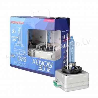 PTZXBD3S-DUO - D3S Powertec Xenon Blue D3S DUO 2pc - Ksenona Spuldzite - UNSORTED XENON BULBS Рига