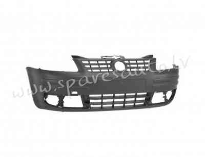 PVW04095BA(I) - 'OEM: 2K08072177G9' with hole for foglamp, Dark grey, TÜV - Priekšējais Bampers - VW Рига