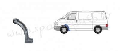 PVW77009EL - 'OEM: 9558331' rear part L - Priekšējā Spārna Arka - VW TRANSPORTER CARAVELLE (1996-200 Рига