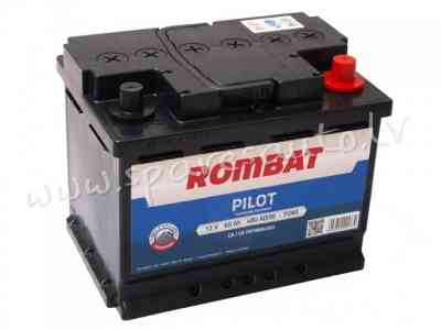 R-PILOT 60 - Rombat Pilot 12V 60Ah, 480A(EN) L2 242x175x190 0/1 - Akumulators - UNSORTED AKUMULATORI Рига
