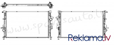 RA13313 - 'OEM: CV6Z-8005B' 1.6L, 2.0L, 2.5L, EDA\\\Cooling - Radiators - FORD TRANSIT/TOURNEO (2014 Рига - изображение 1