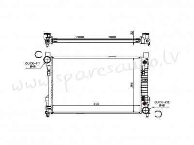 RA62786Q - 'OEM: 2035001003' 160/180/200CDI/200/220CDI/230/240/280/320/350, MT/AT, EDA\\\Cooling - R Рига