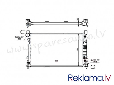 RA62786Q - 'OEM: 2035001003' 160/180/200CDI/200/220CDI/230/240/280/320/350, MT/AT, EDA\\\Cooling - R Рига - изображение 1