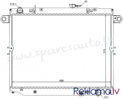 RA64882Q - 'OEM: 16400-50210' MT/AT, Koyorad - Radiators - LEXUS LX 450/470 (1998-2007) Рига - изображение 1