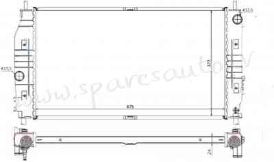 RA69016 -  2.7L V6 24V, AirC, MT - Radiators - DODGE INTREPID (1998-2004) Рига