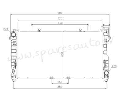 RA7887 - 'OEM: 68038238' MT/AT, EDA\\\Cooling - Radiators - FIAT FREEMONT (2011-2015) Рига