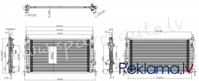 RAMZA065 - 'OEM: LF8M1520YD' RKSD1/2/3/4/5, USA, AT, EDA\\\Cooling - Radiators - MAZDA 3  BL (2011-2 Rīga - foto 1