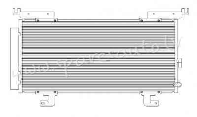 RC4454 - 'OEM: 73210-AL00A' EDA\\\Cooling - Kondicioniera Radiators - SUBARU OUTBACK (2018-2020) Rīga