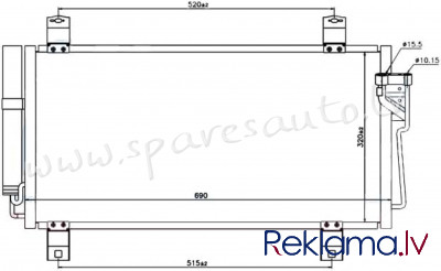 RC940032 - 'OEM: GS1D61480D' EU, EDA\\\Cooling - Kondicioniera Radiators - MAZDA 6 (2008-2012) Рига - изображение 1