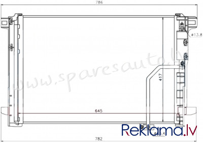 RC940035 - 'OEM: 2045000254' EDA\\\Cooling - Kondicioniera Radiators - MERCEDES SLK-KL R172 (2011-20 Rīga - foto 1