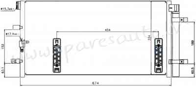 RC940042 - 'OEM: 8K0260403AF' EDA\\\Cooling - Kondicioniera Radiators - AUDI Q5  8R (2008-2012) Rīga