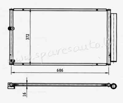 RC940047 - 'OEM: 8845047020' EDA\\\Cooling - Kondicioniera Radiators - TOYOTA PRIUS (2004-2009) Рига